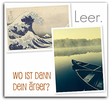 Leeres Boot