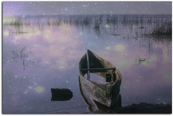 Boot im See