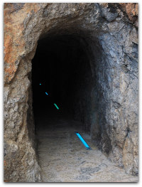 Dunkler Tunnel Bild