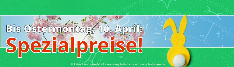 Spezialpreise bis 10. April