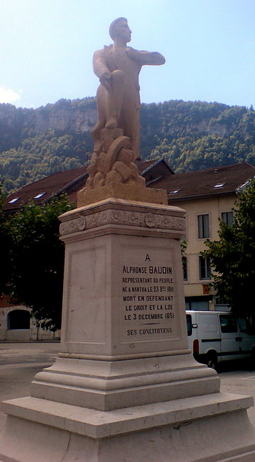 Jean-Baptiste Baudin, horoscope for birth date 23 October 1811, born in Nantua, with ...