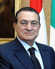 Portrait d'Hosni Moubarak (cliquez pour voir la source de l'image)