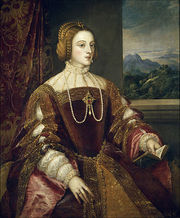 Portrait de l'impératrice Isabelle de Portugal, du Saint-Empire romain germanique (cliquez pour voir la source de l'image)